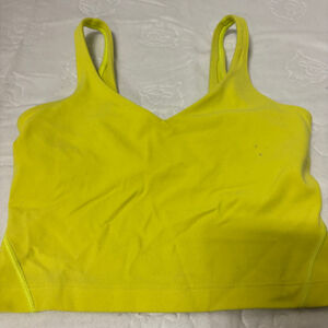 Women's Lululemon Align Neon Yellow Tank Top XS Athletic top gym gear